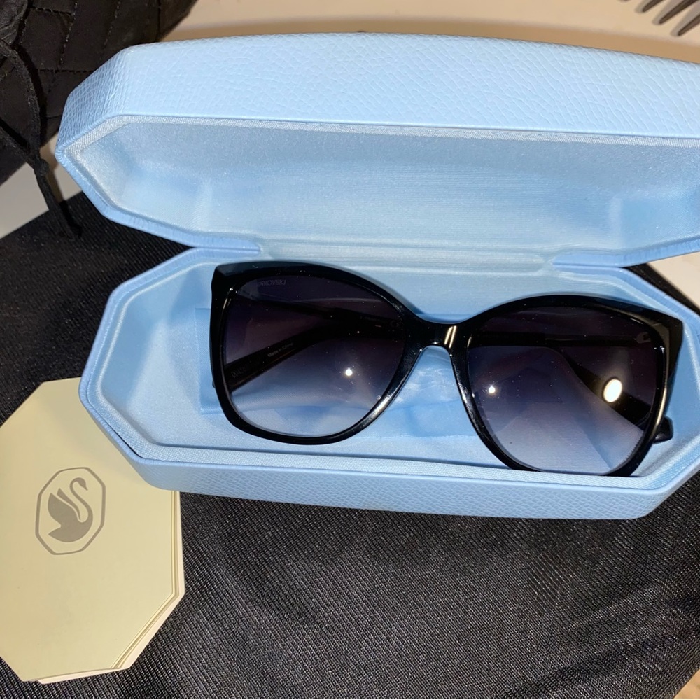 Swarovski cat eye sunglasses 55MM